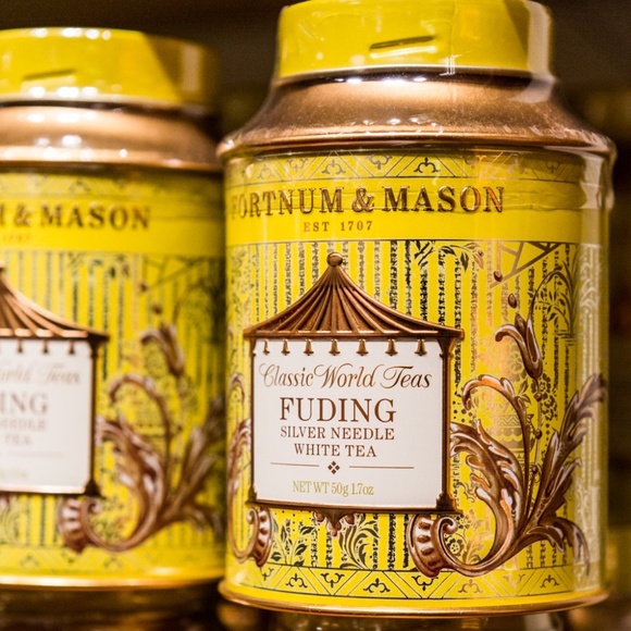Fortnum & Mason Fuding Silver Needle 50g Loose Leaf Empty Tea Storage Tin - Picture 2 of 2
